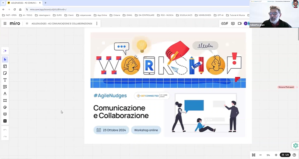 Workshop: comunicazione e collaborazione screenshot